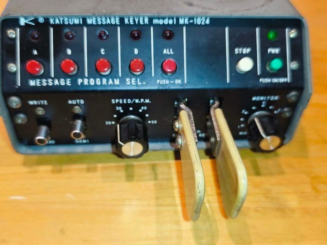 メッセージ、キーヤーMKー1024 CWモニターEKMー2A - メルカリ