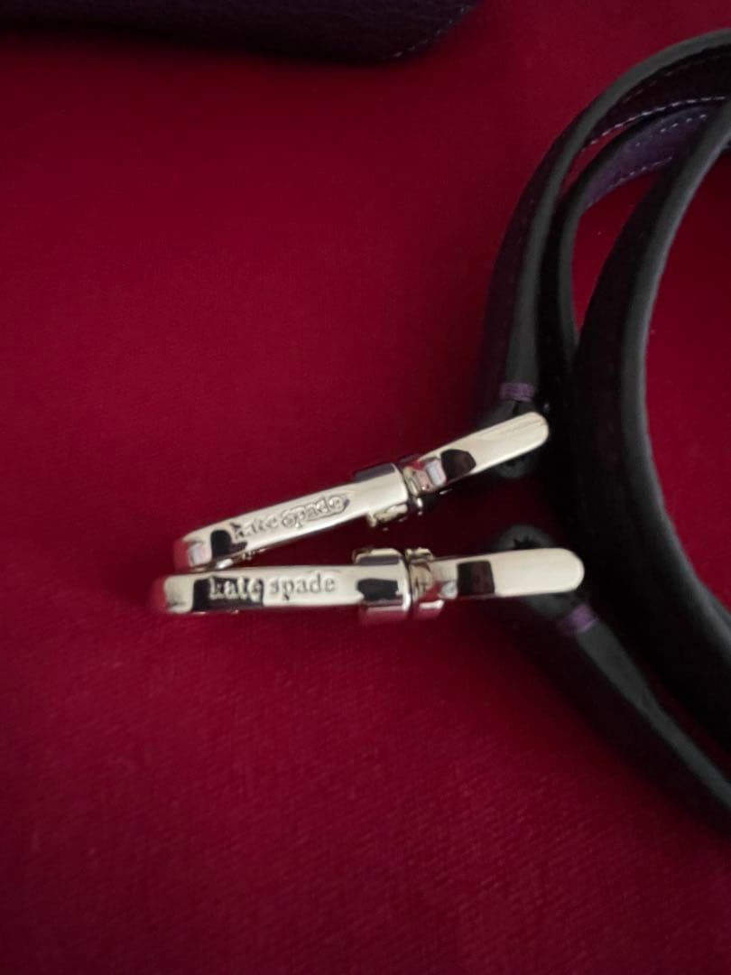 ケイトスペード ダンプリング スモール サッチェルパープル系新品未