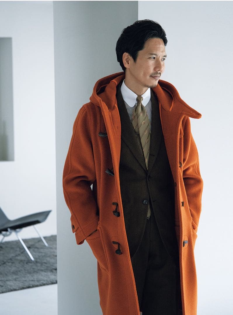 INVERTERE ダッフルコート ネイビー 40 beamsf別注 西口修平 - メルカリ