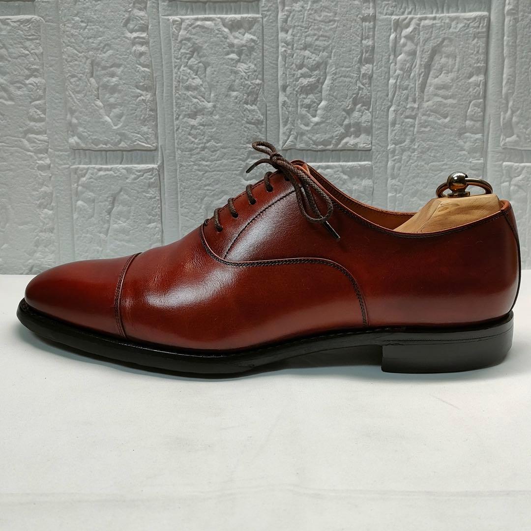 SCOTCH GRAIN　スコッチグレイン　ストレートチップ　茶色　24.5cm