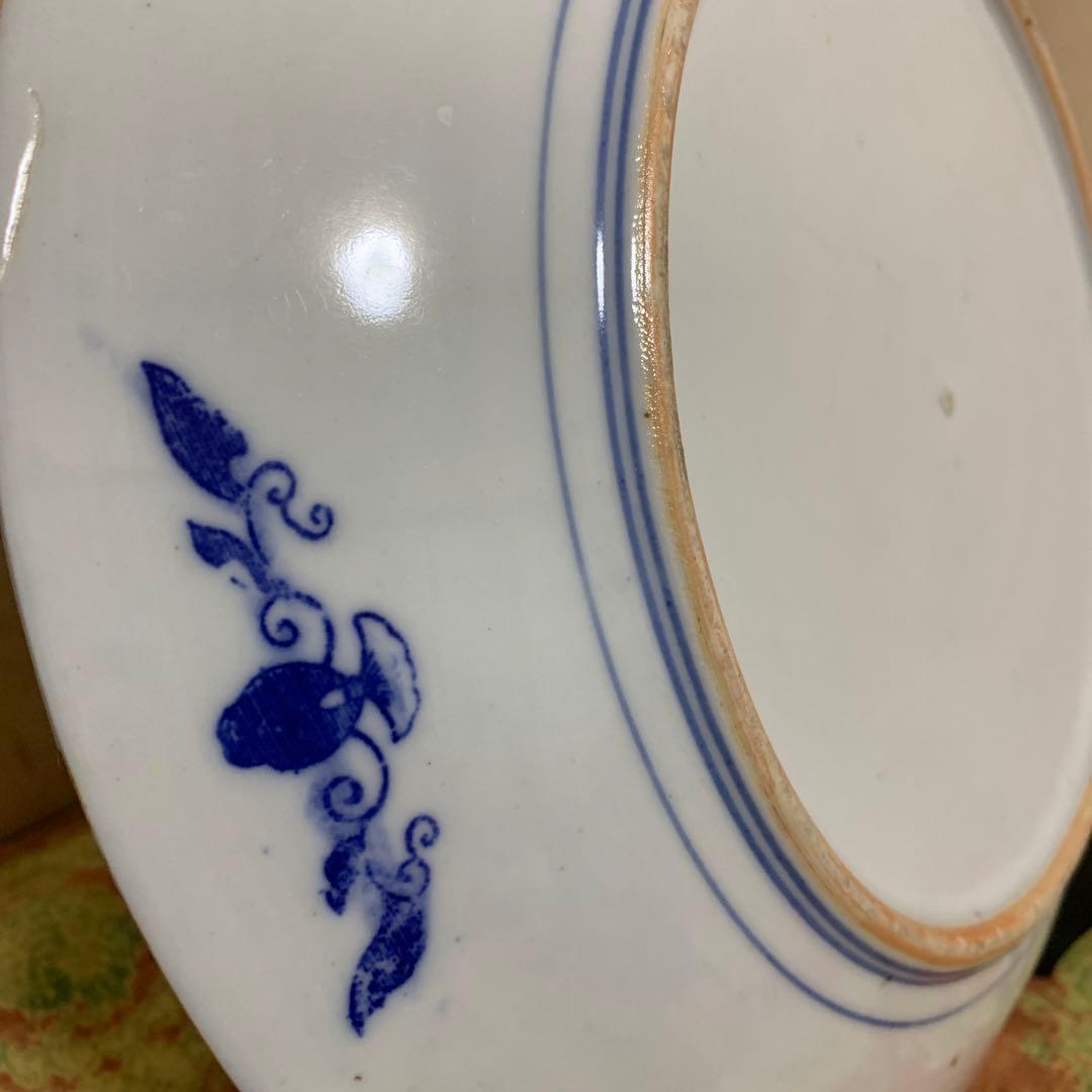 古伊万里　いげ皿　31.5cm