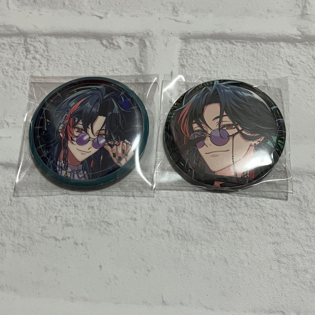 にじさんじ 缶バッジ IMPACT 魁星 3SKM ハーフアニバ - メルカリ