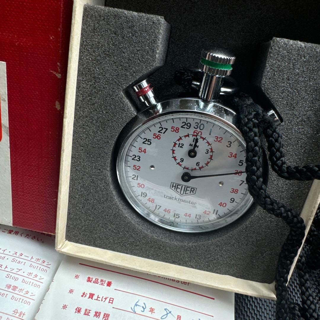 HEUER ホイヤー トラックマスター#32 ストップウォッチ HS8032 - メルカリ