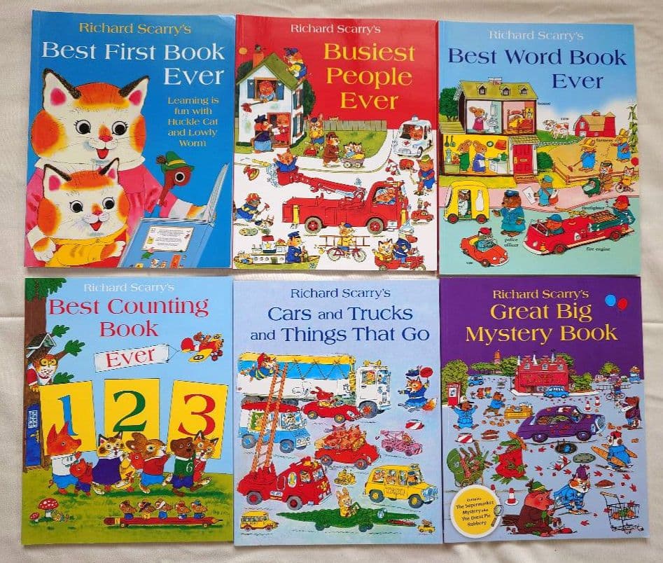 リチャード スキャリー Richard Scarry 10冊セット - メルカリ