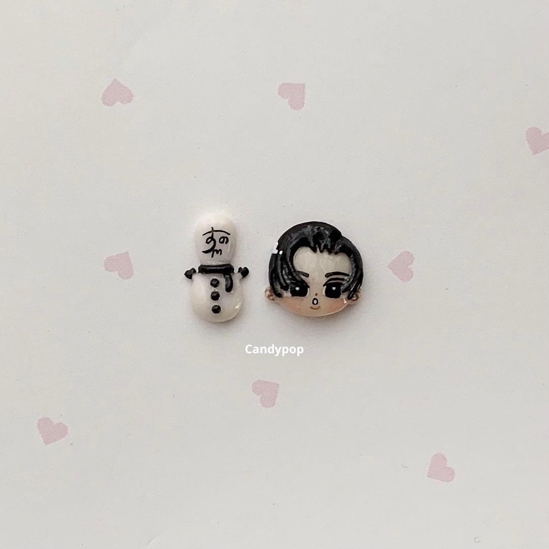 ネイルパーツ sold out スペシャルプラン🖤 キャラクターパーツはお持ち込みです🐰 #nail