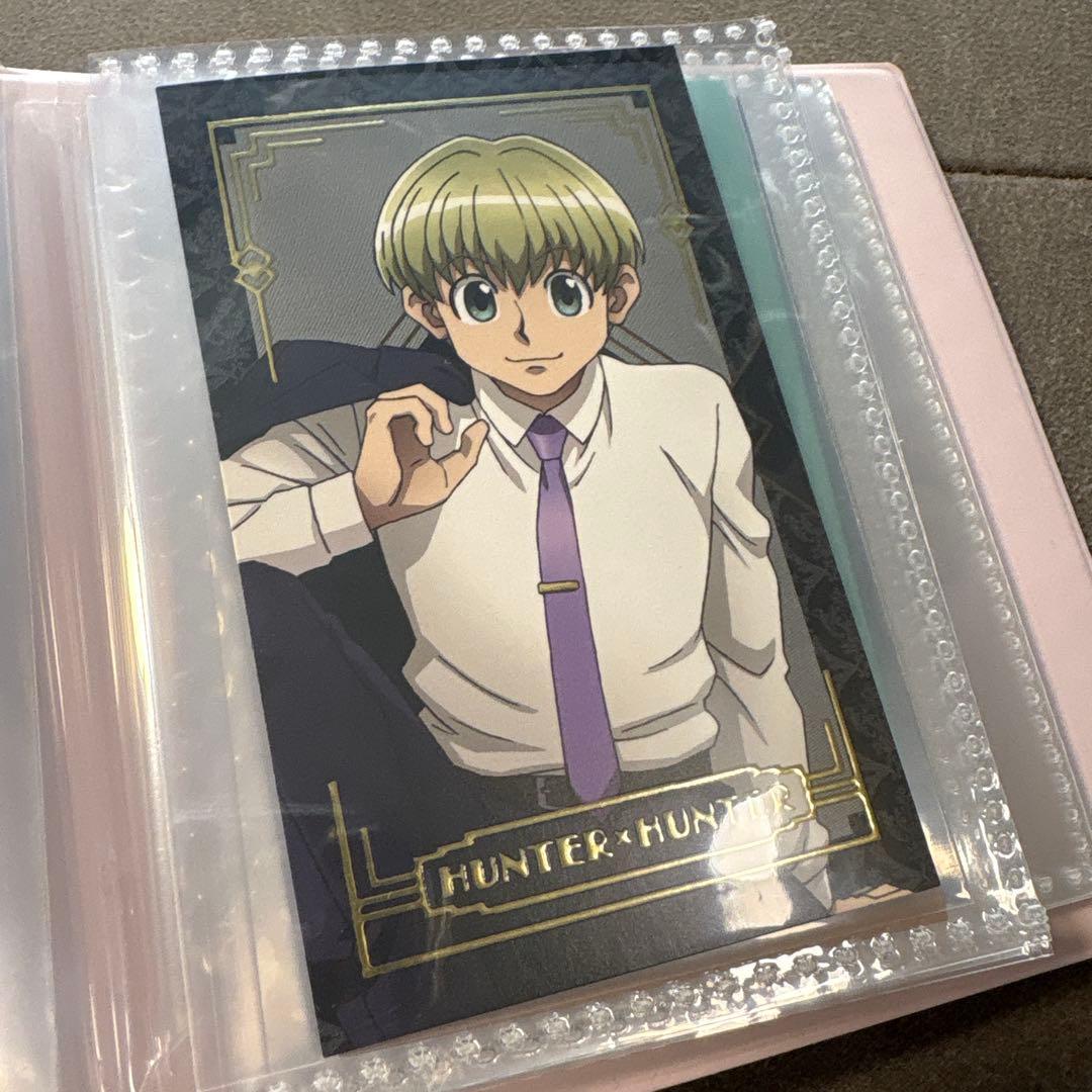 ハンターハンター シャルナーク 箔押しカード アニメイトカフェ 旅団編