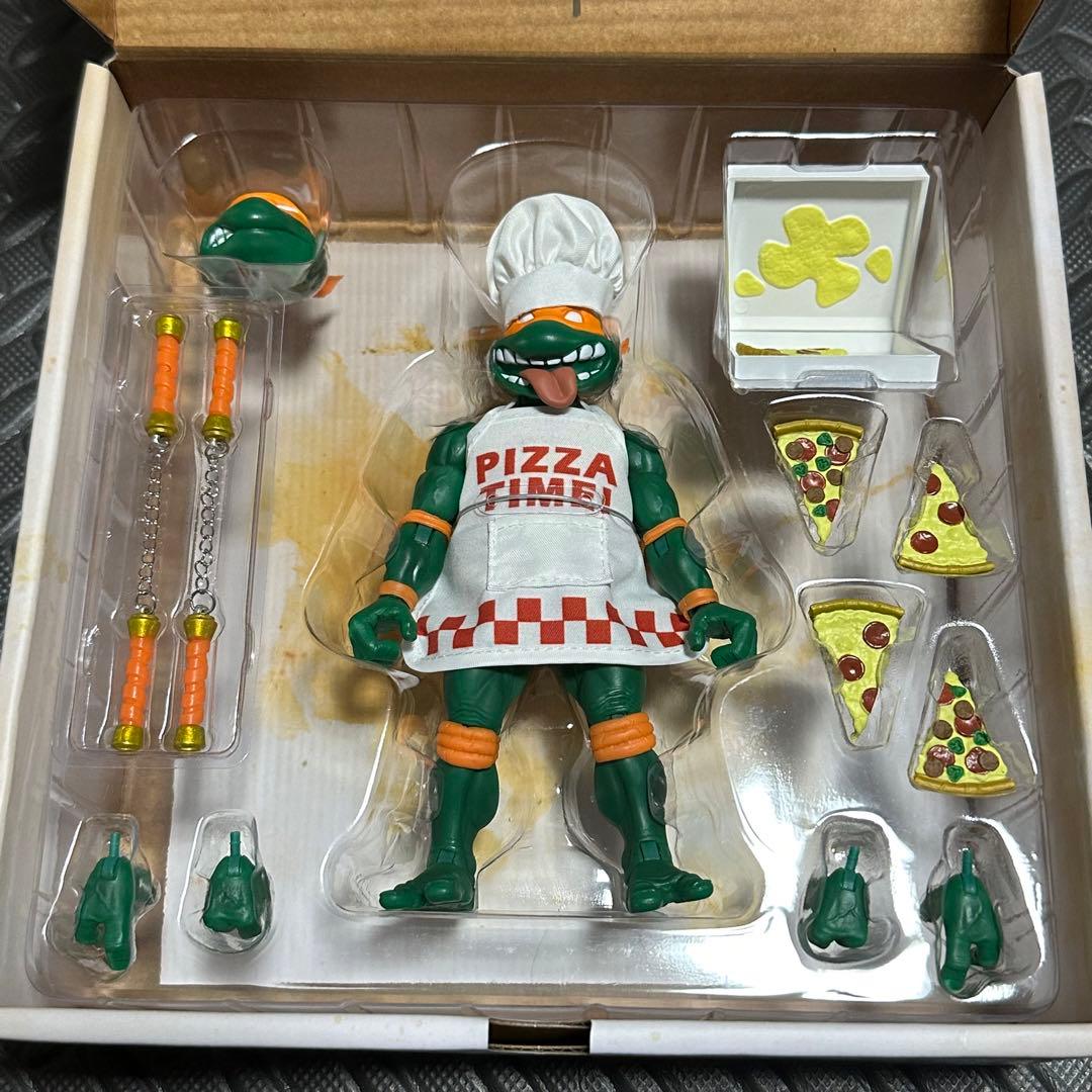 SDCC限定】スーパー7 TMNT ミケランジェロ（ピザシェフ ver.） - メルカリ
