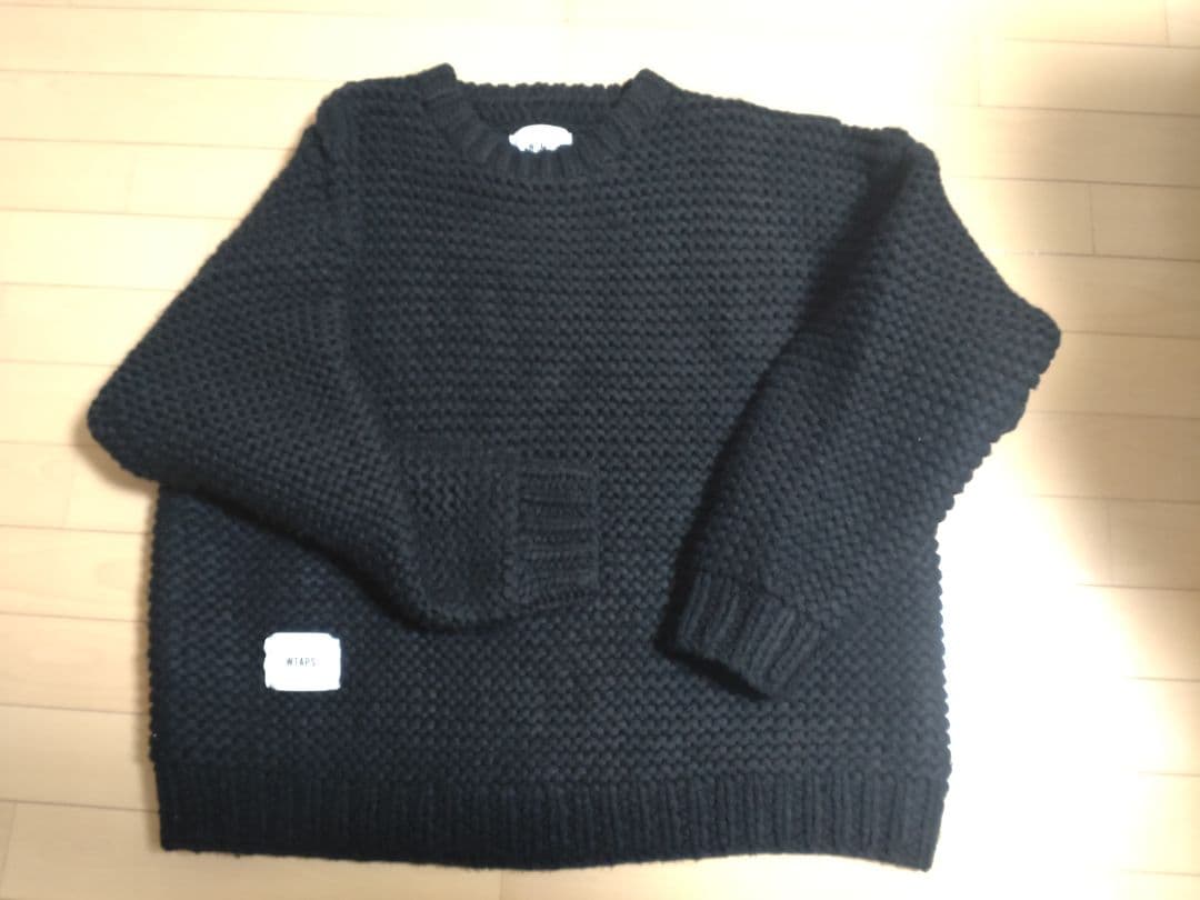 WTAPS】 2022AW MEDIEVAL SWEATER 03 BLACK