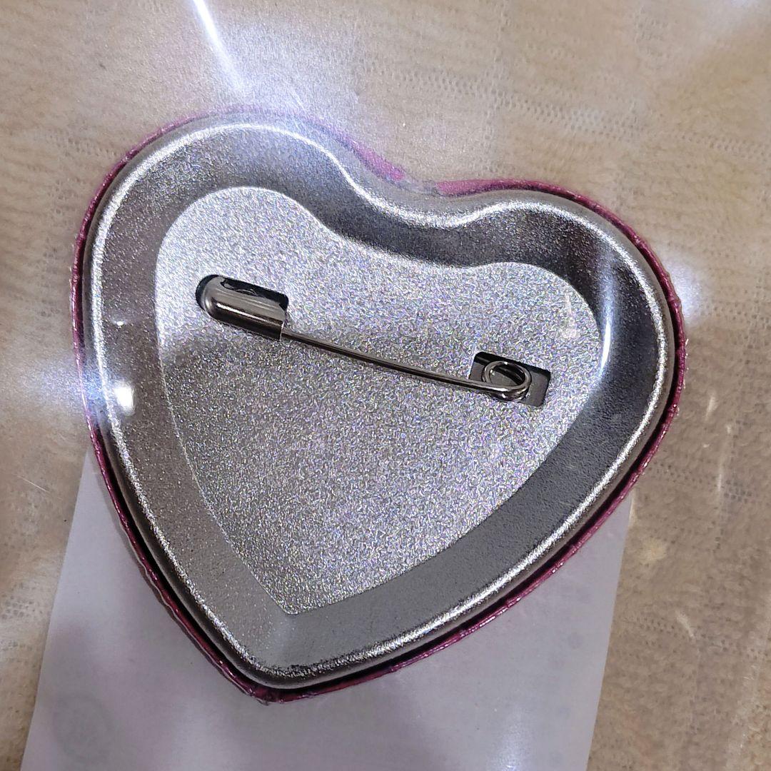 ダンガンロンパ ナンジャタウン テレ顔 ハート缶バッジ 春川魔姫