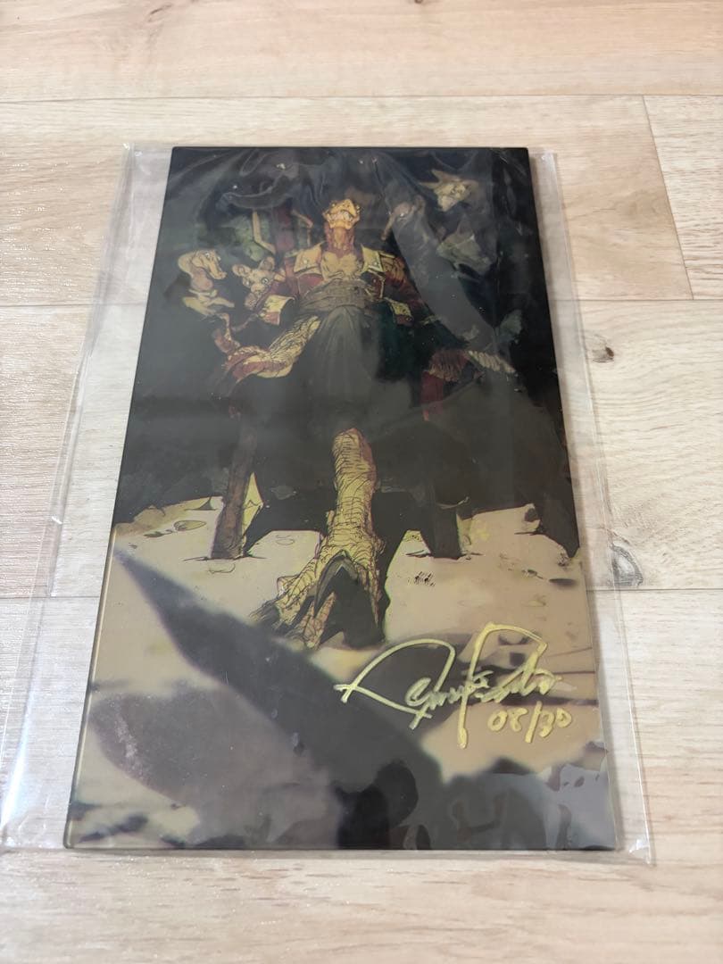 限定品】出水ぽすか 直筆サイン＆シリアルナンバー入りアクリル板