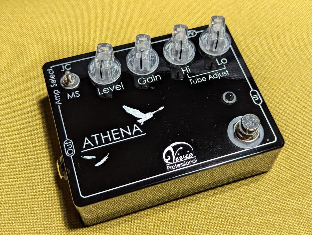 Vivie ATHENA ギターエフェクター ディストーション】-Vivie-高級ハイゲインアンプのトーンを再現した