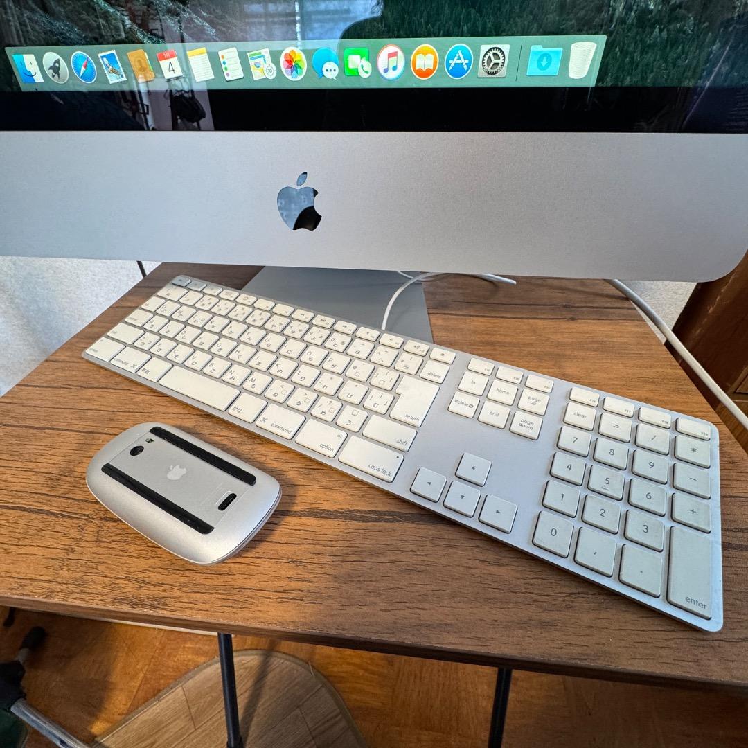 iMac 24インチ 2.8GHz 6GB RAM SSDドライブ換装 1TB