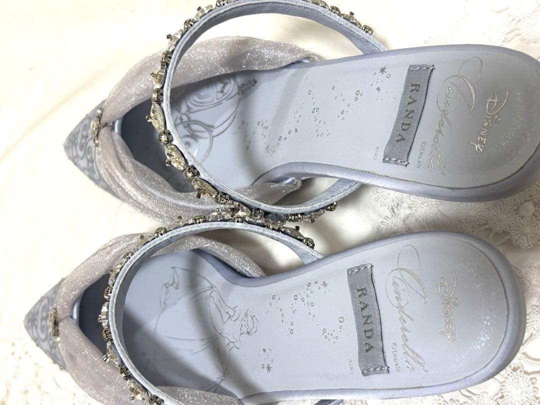 RANDA ディズニー“シンデレラ”ドレスアップミュール Mサイズ