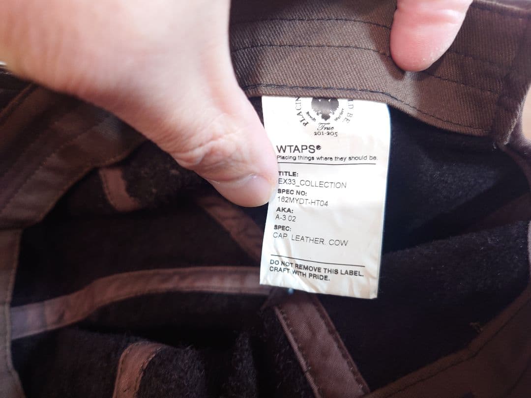 WTAPS 162MYDT-HT04 レザーキャップ - メルカリ