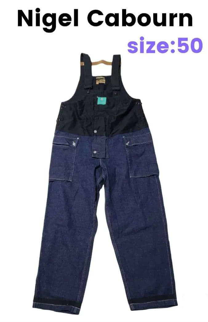 着用数回 ナイジェルケーボン ネイバルダンガリー サイズ50 - メルカリ