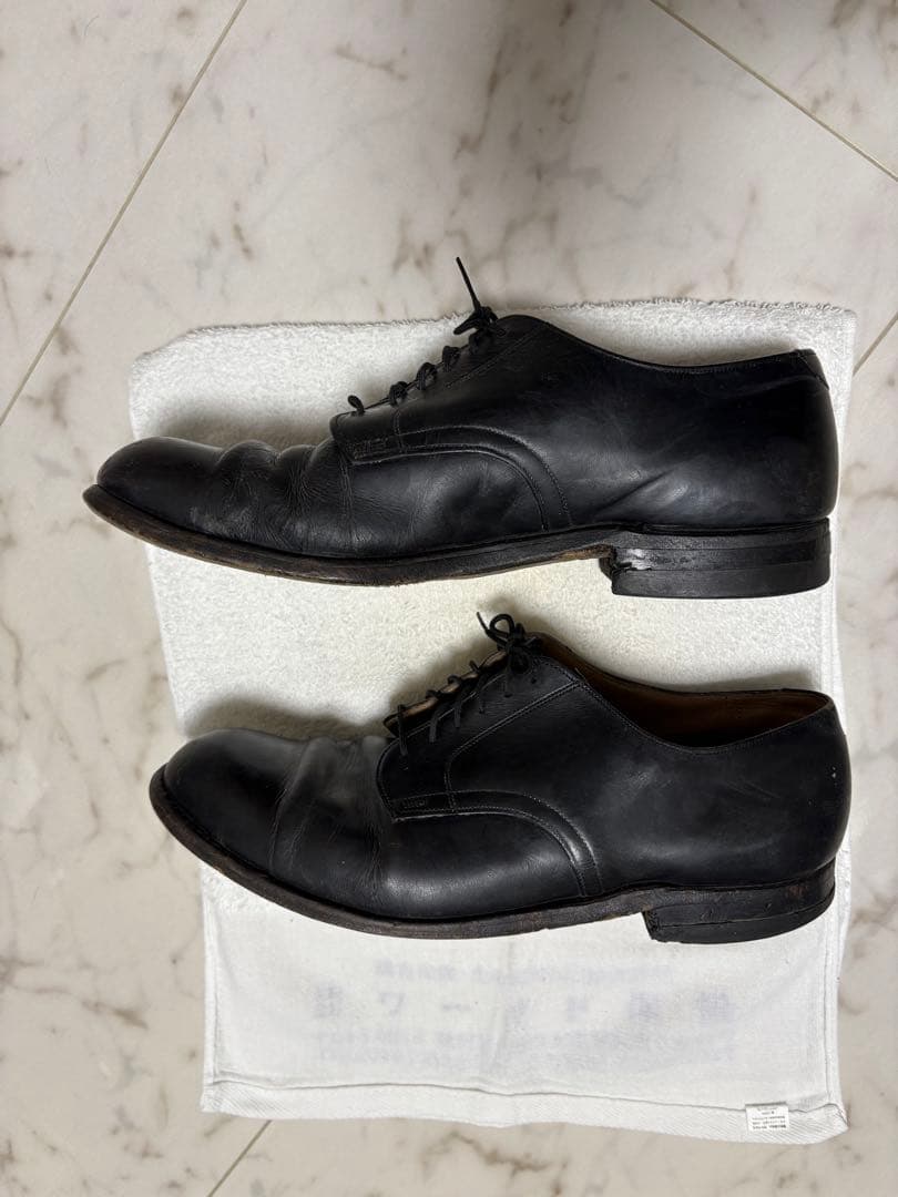 か*い様 1967年製 US NAVY サービスシューズ 8.5R 6アイレット