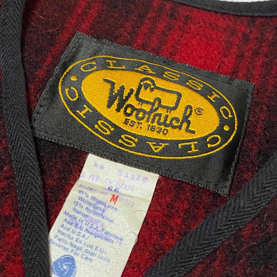 WOOLRICH ウールリッチ オンブレチェックベスト 80s USA製 - メルカリ