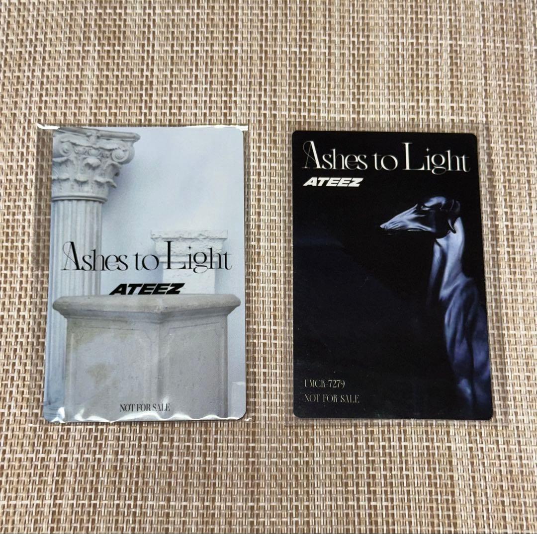 ATEEZ ホンジュン Ashes to Light ネオウィング 初回盤