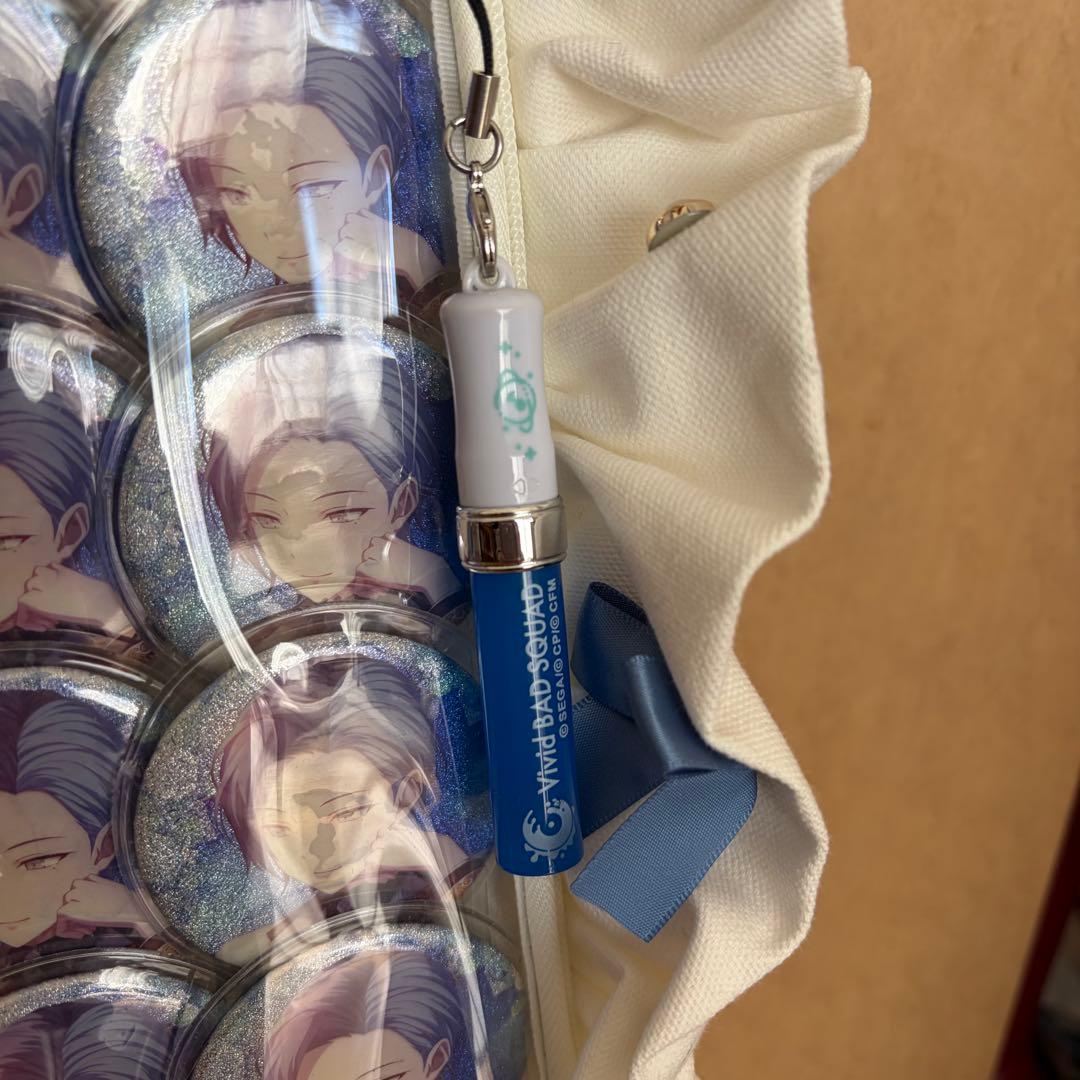 プロセカ 青柳冬弥 缶バッジ 痛バッグ 痛バ - メルカリ