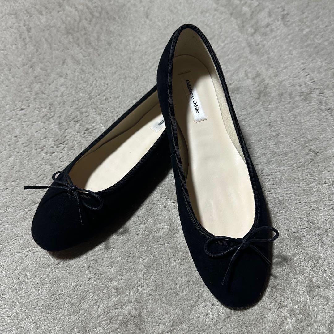 Odette e Odile バレエシューズ 24cm 3756】odette e odile スクエア