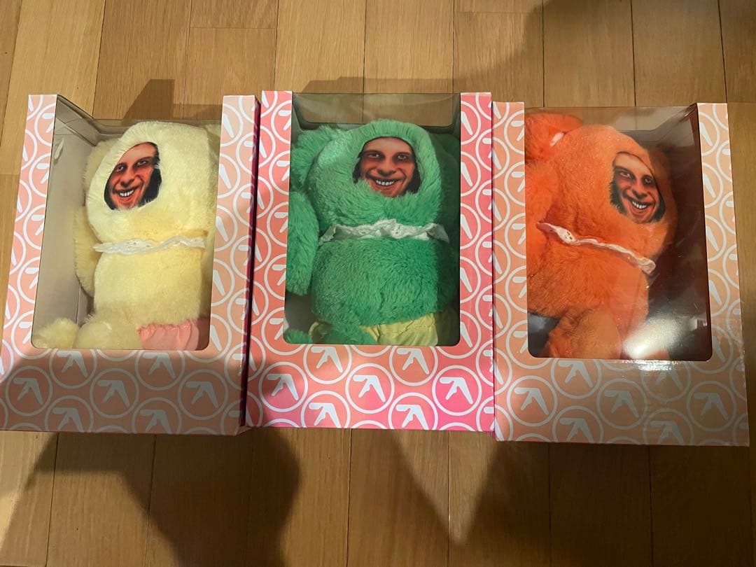 Aphex Twin Donkey Rhubarb Bear 美品 ぬいぐるみ - メルカリ