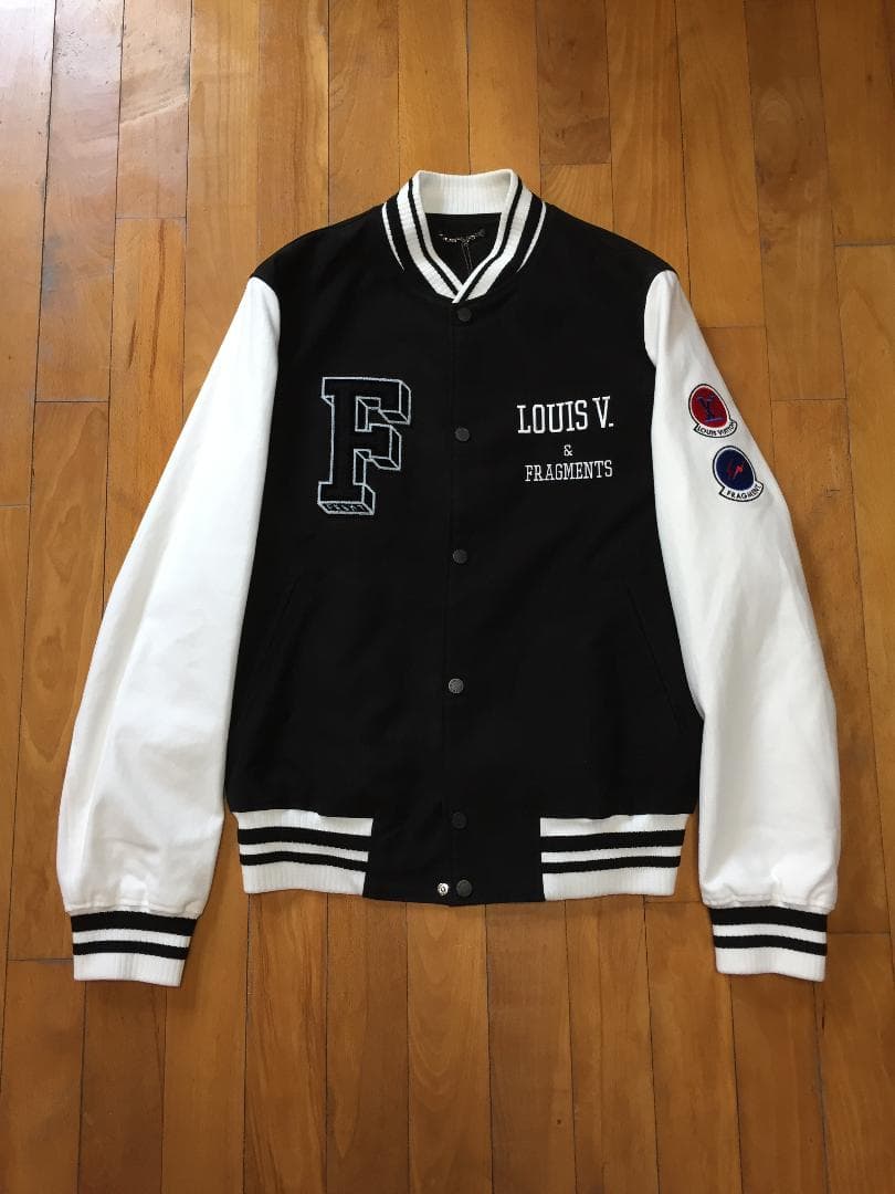 ルイヴィトン×フラグメント17AWスタジャン 未使用 サイズ52 藤原ヒロシ
