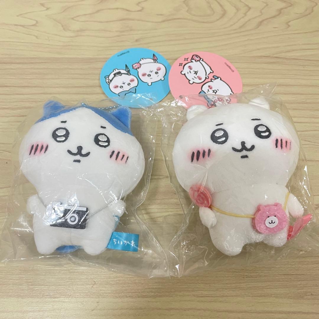 【新品タグ付き】ちいかわ ハチワレ おでかけ楽しみ!なぷちミニマスコット 最初期 ちいかわ お出かけ楽しみ！な もちっとぷちミニマスコット（ハチワレ