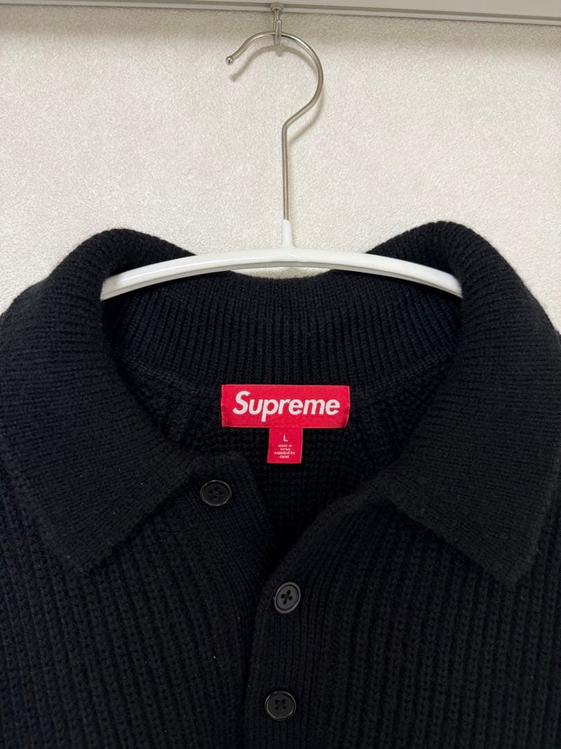 トップス Supreme 25fw Polo Sweater \"Black\"