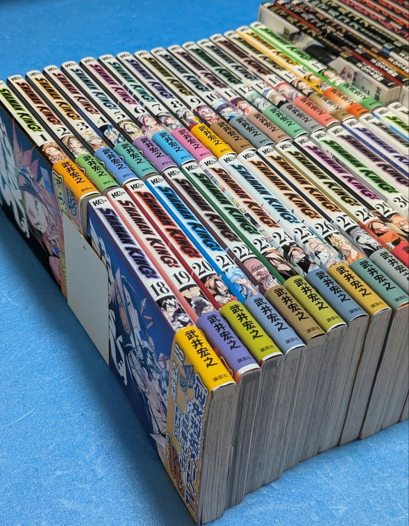 初版・帯付き多数】シャーマンキング 全巻1〜35巻 ＋α 関連 計62冊セット