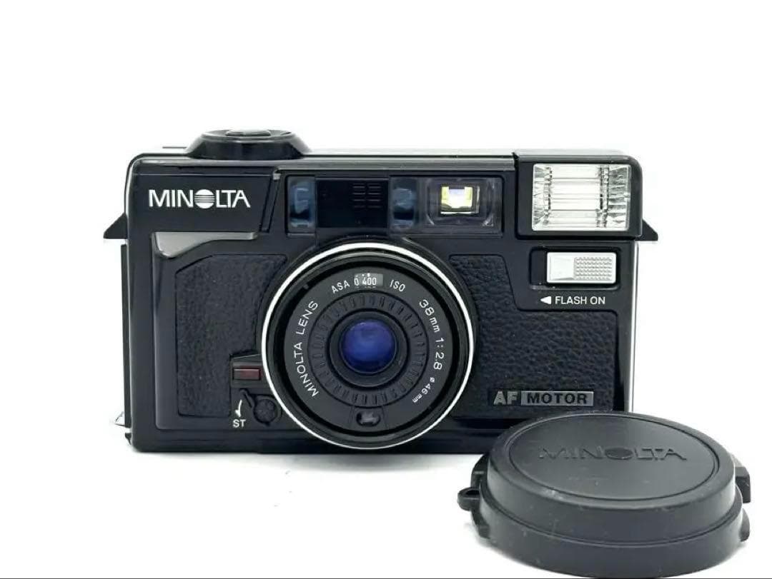 【完動品】MINOLTA HI-MATIC AF2-MD 動作確認済み Minolta Hi-Matic AF2-MD 35mm Film Camera35mm Film Camera – Relics