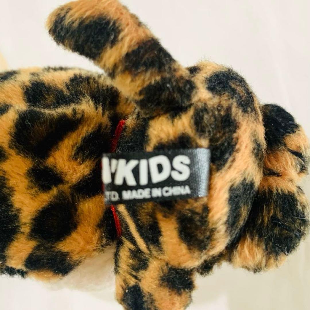 レトロ ネコっかぶり サンレモン ヒョウ柄 豹柄 猫 ぬいぐるみ