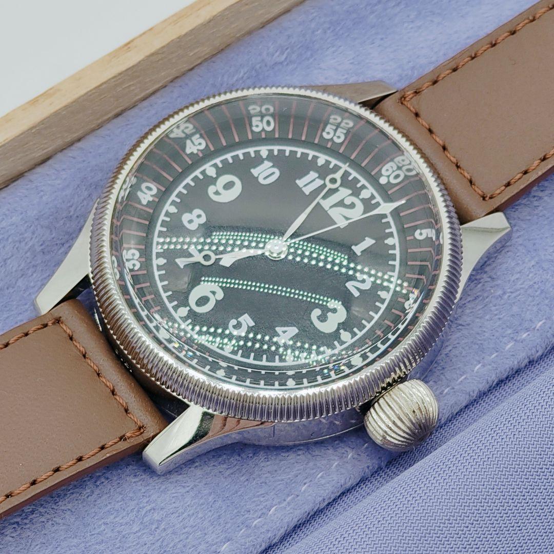 レア】空兵 第三六一三号 復刻腕時計 帝国海軍航空兵 天測時計軍用