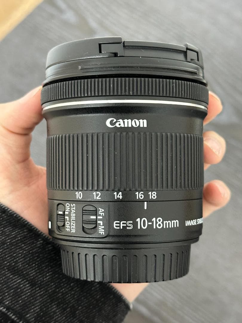Canon EF-S 10-18mm F4.5-5.6 IS STM 広角レンズ