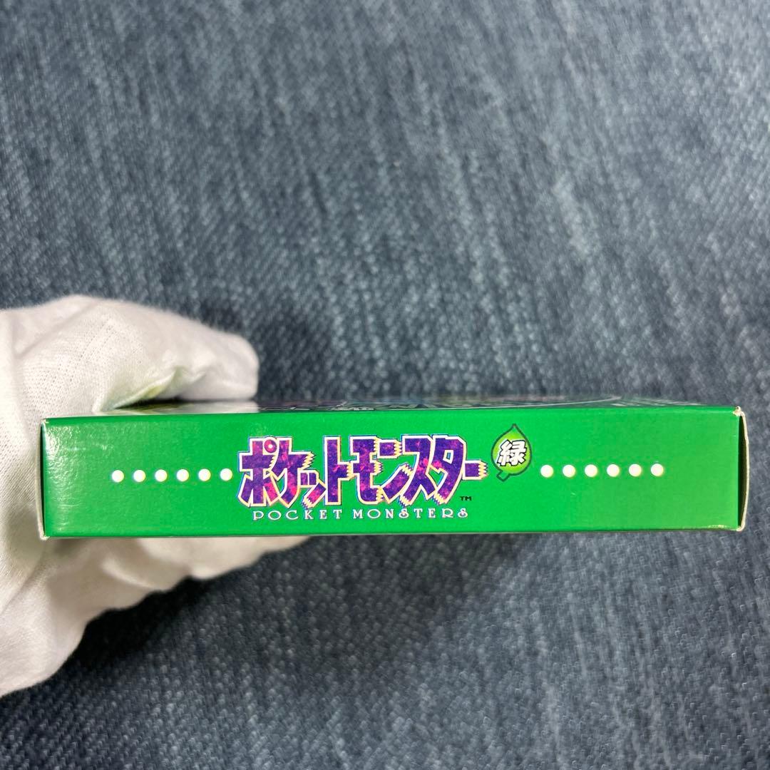 新品未開封 ポケットモンスター緑 ゲームボーイソフト ポケモン希少