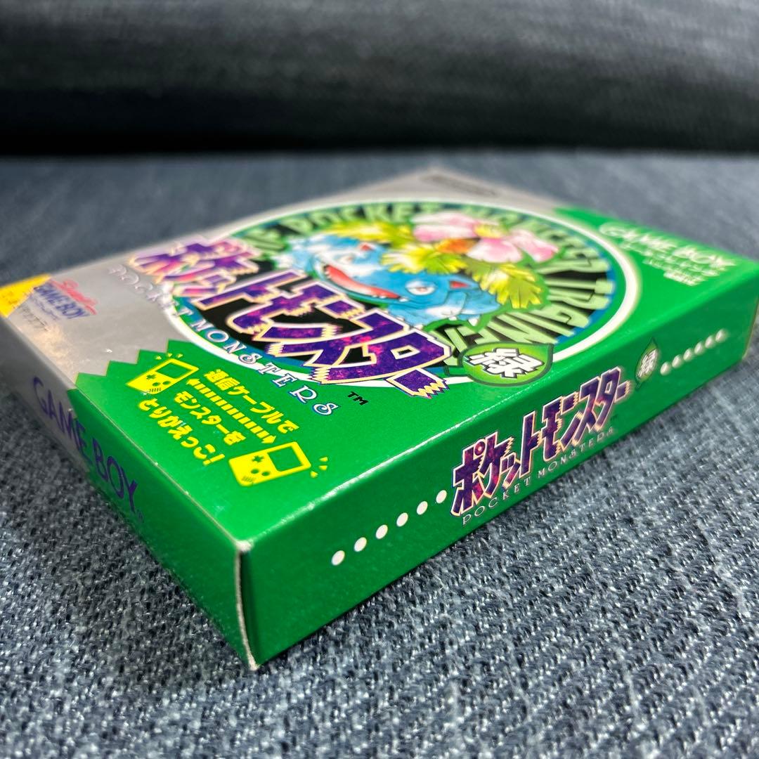 新品未開封 ポケットモンスター緑 ゲームボーイソフト ポケモン希少