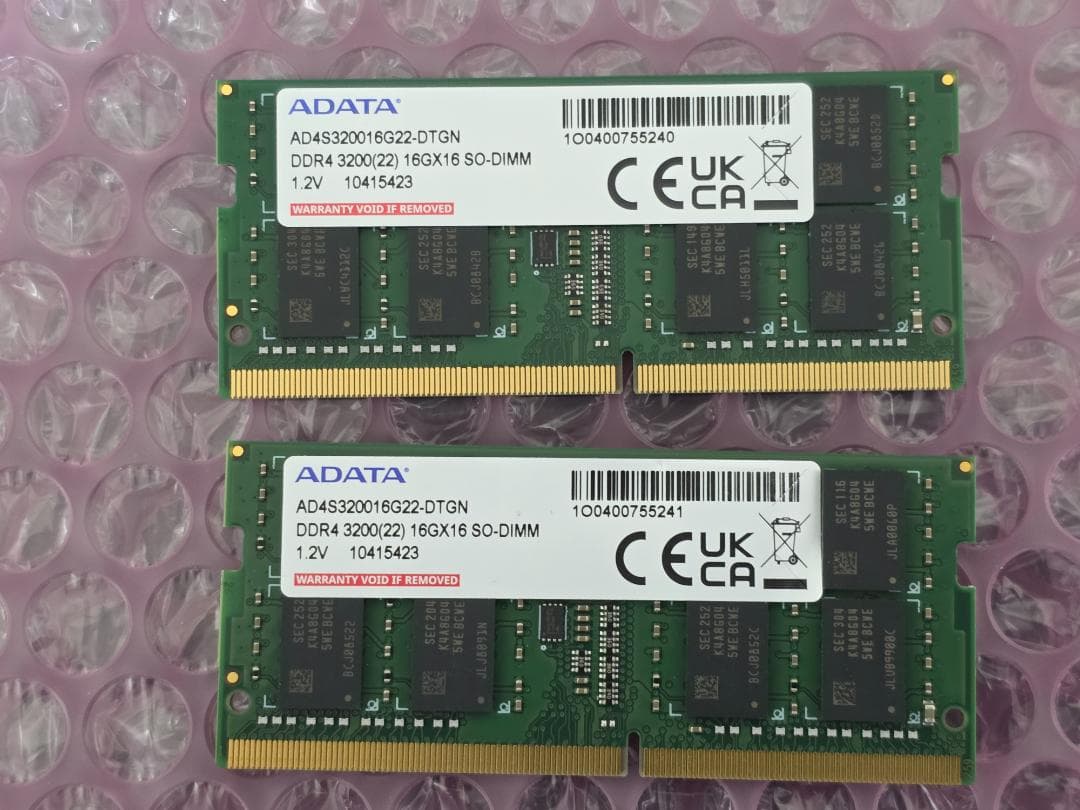 エイデータ ADATA DDR4-3200 16GBx2 SO-DIMM プレミア DDR4 3200 SO-DIMM メモリモジュール (Japan)