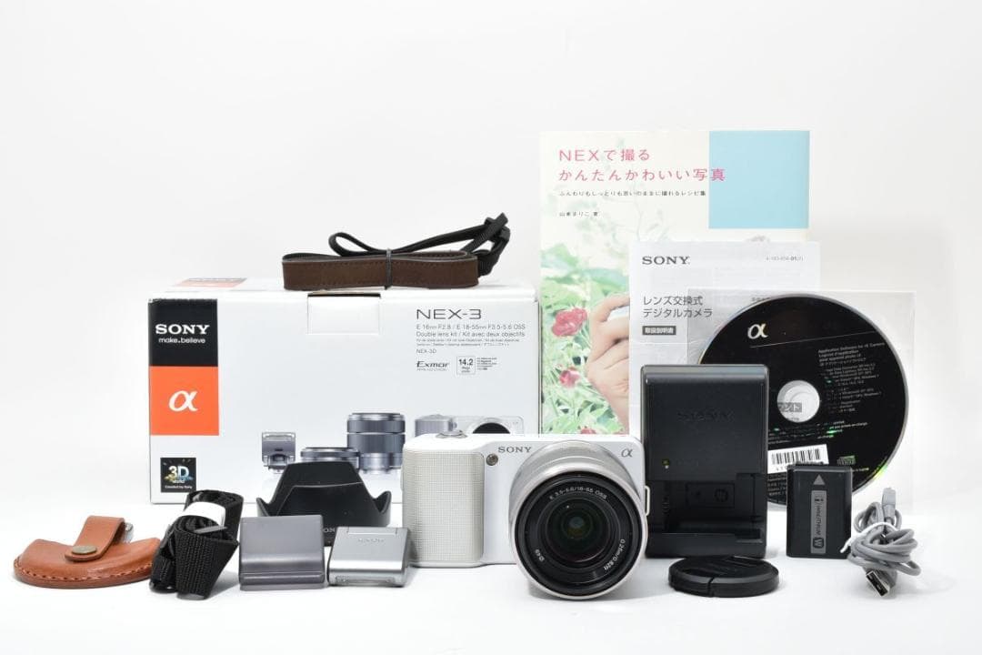 【箱付き】 SONY ソニー α NEX-3 レンズキット ミラーレス一眼カメラ Amazon.co.jp: SONY デジタル一眼α NEX-3 ズームレンズキット レッド
