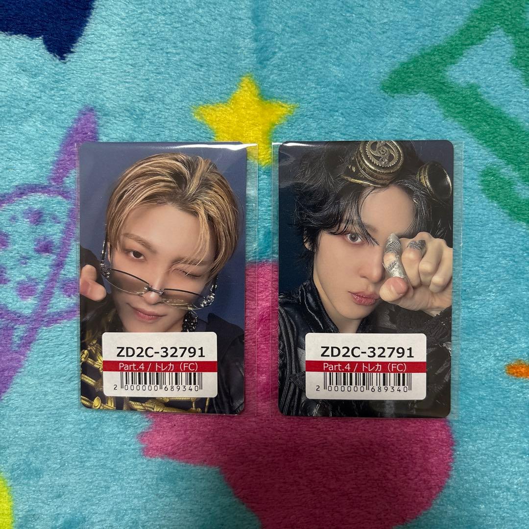 ATEEZ GOLDEN HOUR Part.4 ホンジュン ユノ トレカ - メルカリ