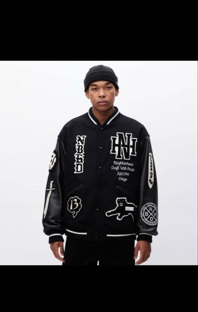 NEIGHBORHOOD ネイバーフッドSTADIUM JACKET スタジャン Neighborhood Mens Stadium Jacket – Extra Butter