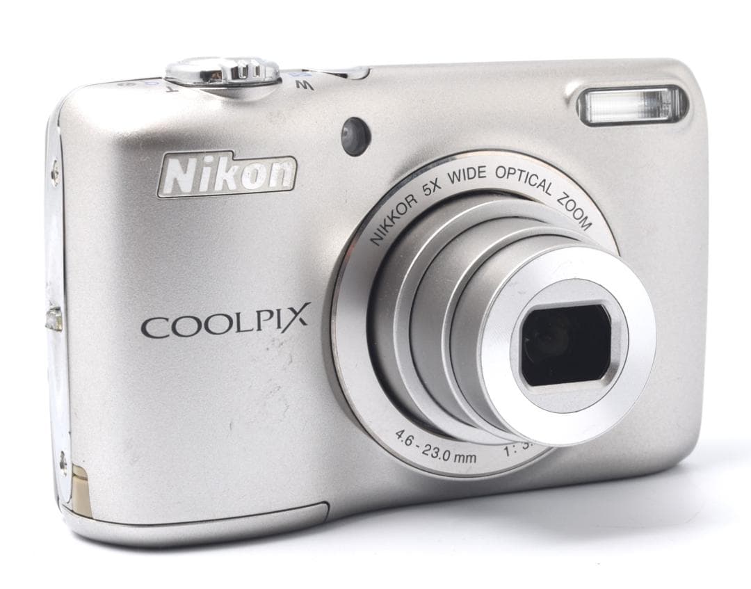 ニコン　Nikon COOLPIX L26 シルバー 《便利な乾電池仕様》