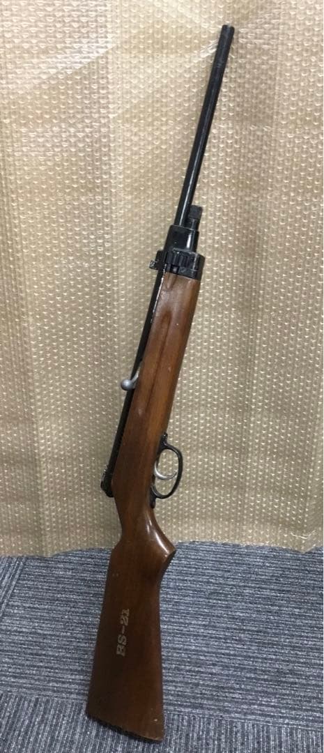 昭和レトロ】射的銃 ライフル コルク銃 BS-21 - メルカリ