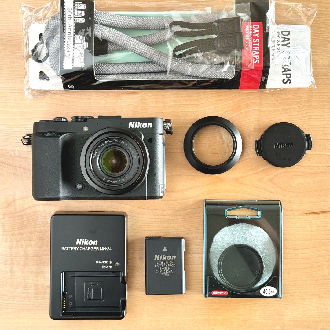 Nikon デジタルカメラ P7700 オールド デジカメ 高級 レトロ