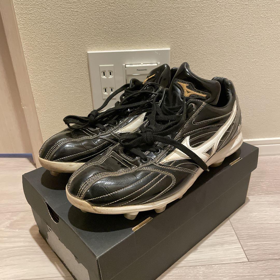 プロ使用品】安田尚憲 千葉ロッテマリーンズ スパイク ミズノプロ 支給