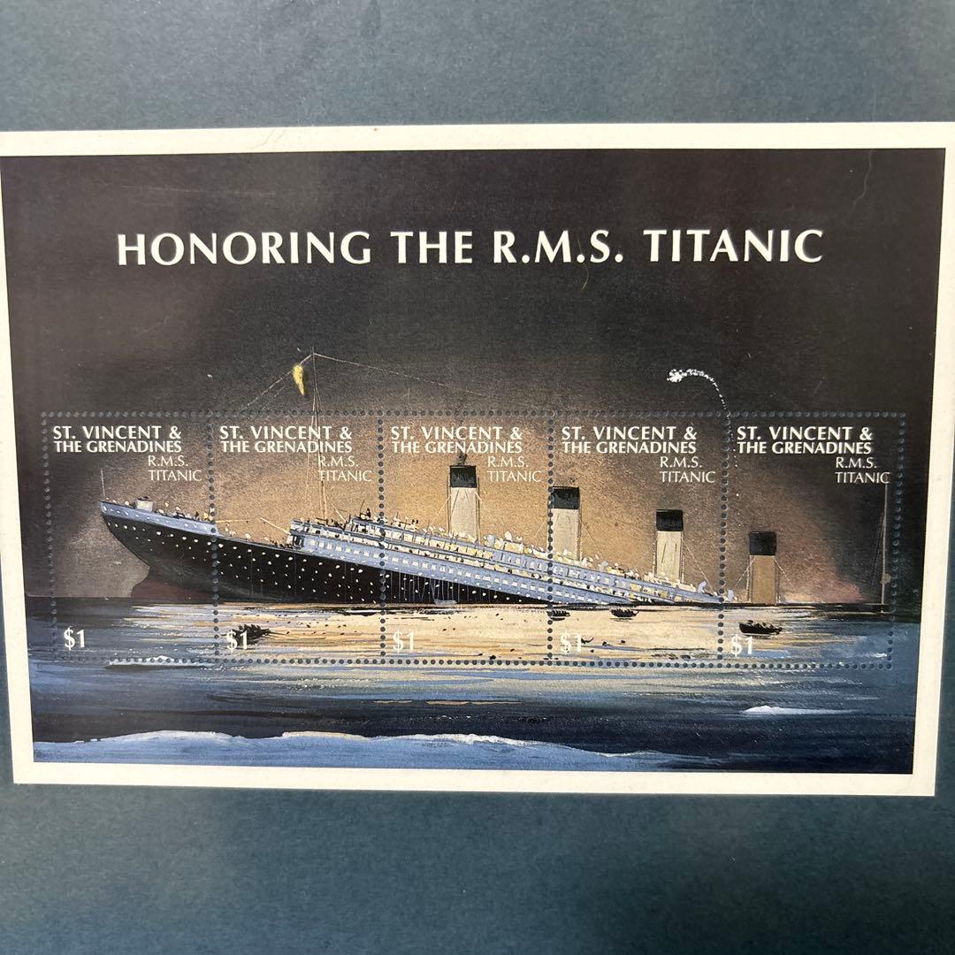R.M.S. TITANIC 切手額装品 - メルカリ