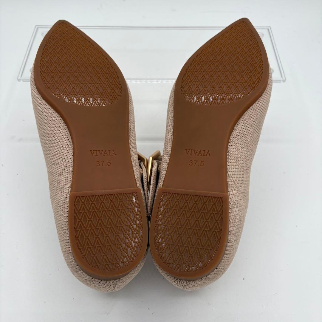 ビバイア 【23.5】マリア ポインテッドトゥ メリージェーン フラット