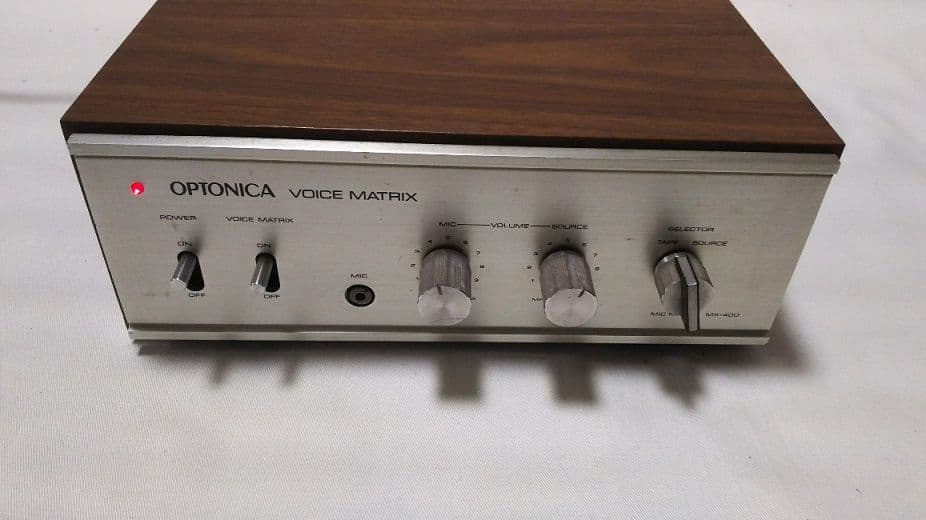 SHARPアンプ ボイスマトリックスアンプ OPTONICA MX-400