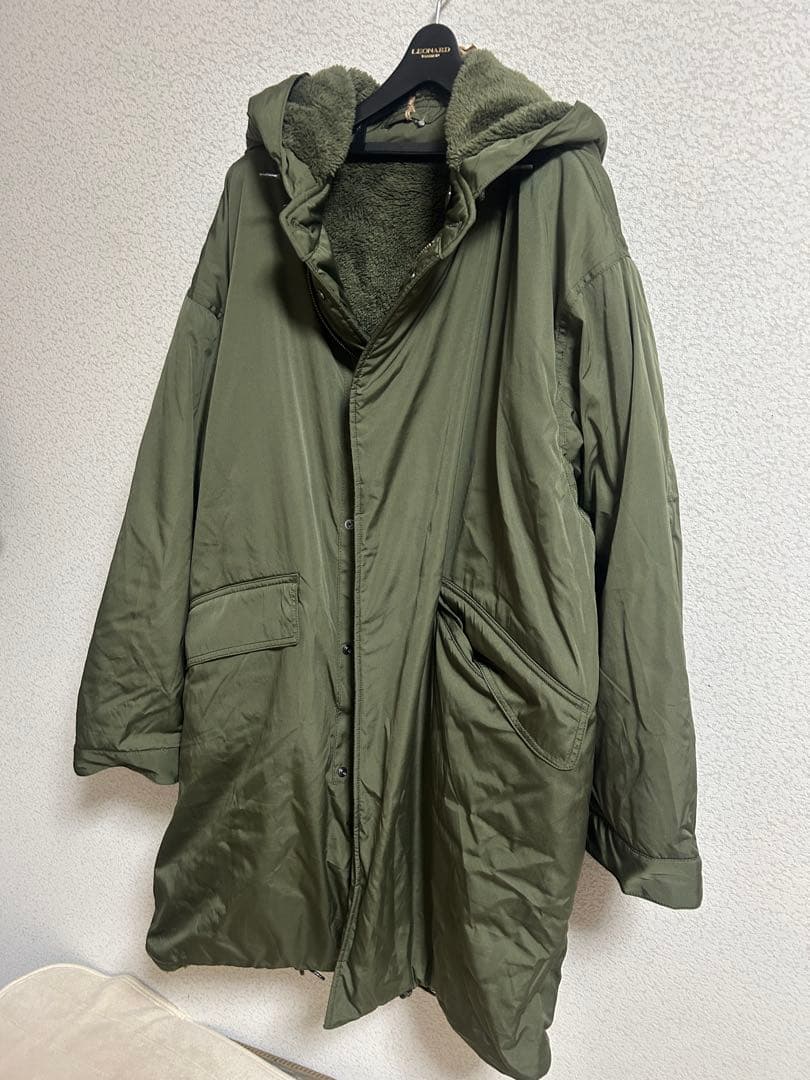 新品タグ付☆AP STUDIO☆アーミーツイル別注リバーシブルコート - メルカリ