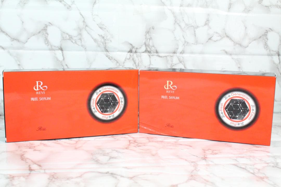 ♡REVI 陶肌セラム 美容液 5ml15本入り×2セット計30本 銀座ロッソ