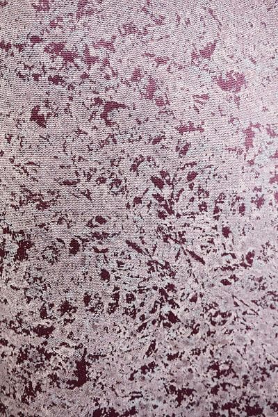 ★専用★美品 訪問着 紅藤色 縮緬地 枝葉 身丈165cm 裄丈68cm お洒落