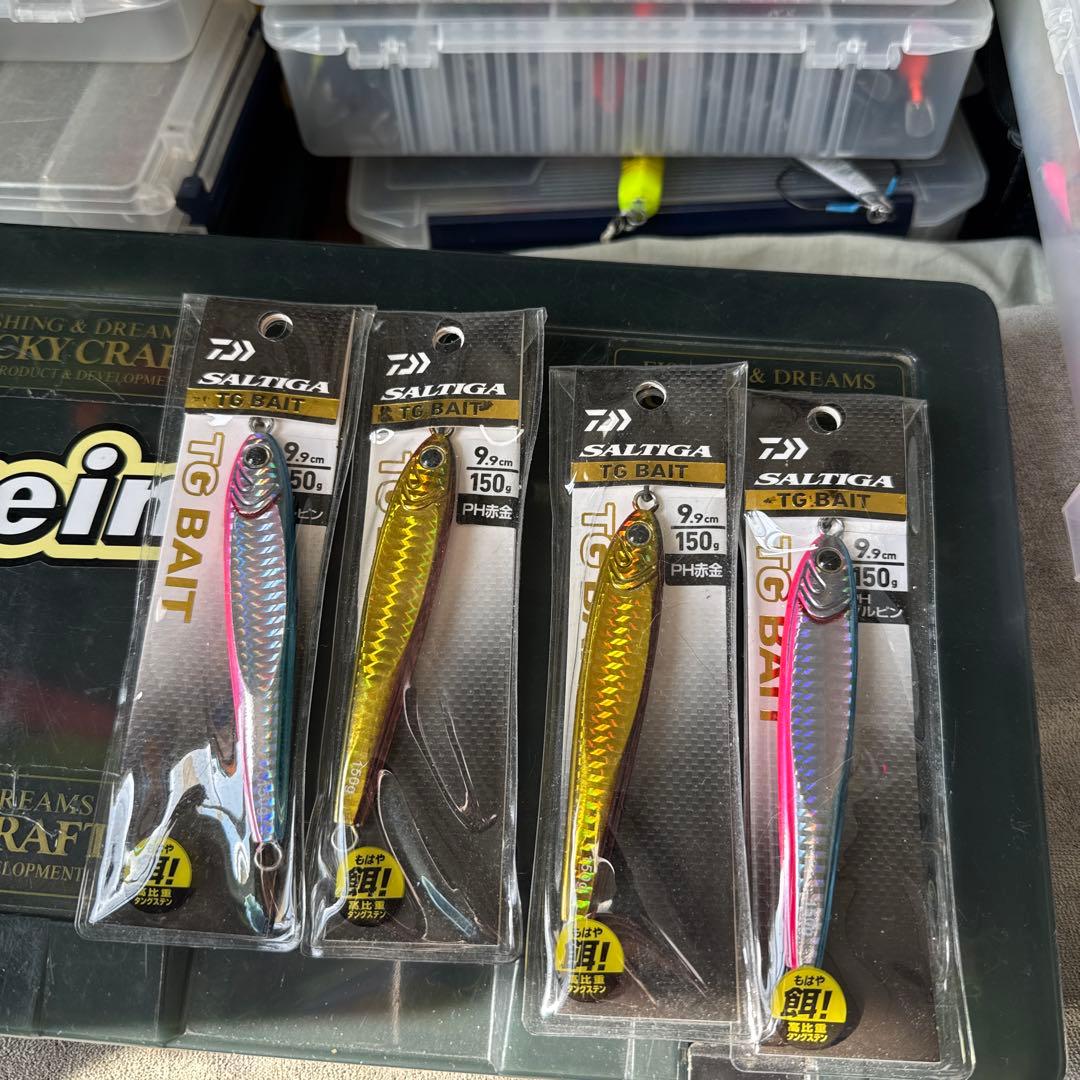 TGベイト150g まとめ売り Amazon.co.jp: ダイワ ソルティガ TGベイト 150g 人気カラー3点セット